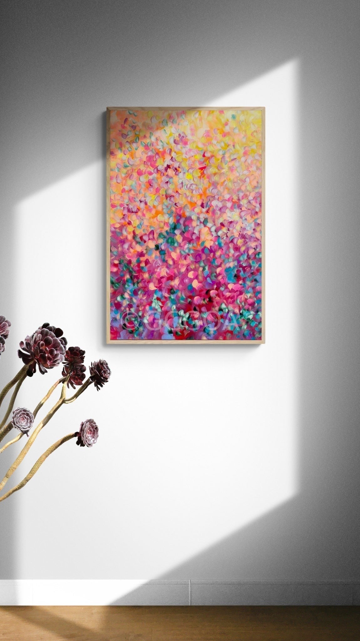 Sunset Garden - Original Art - Gold Coast Gallery Of ArtKatherine Spiller
