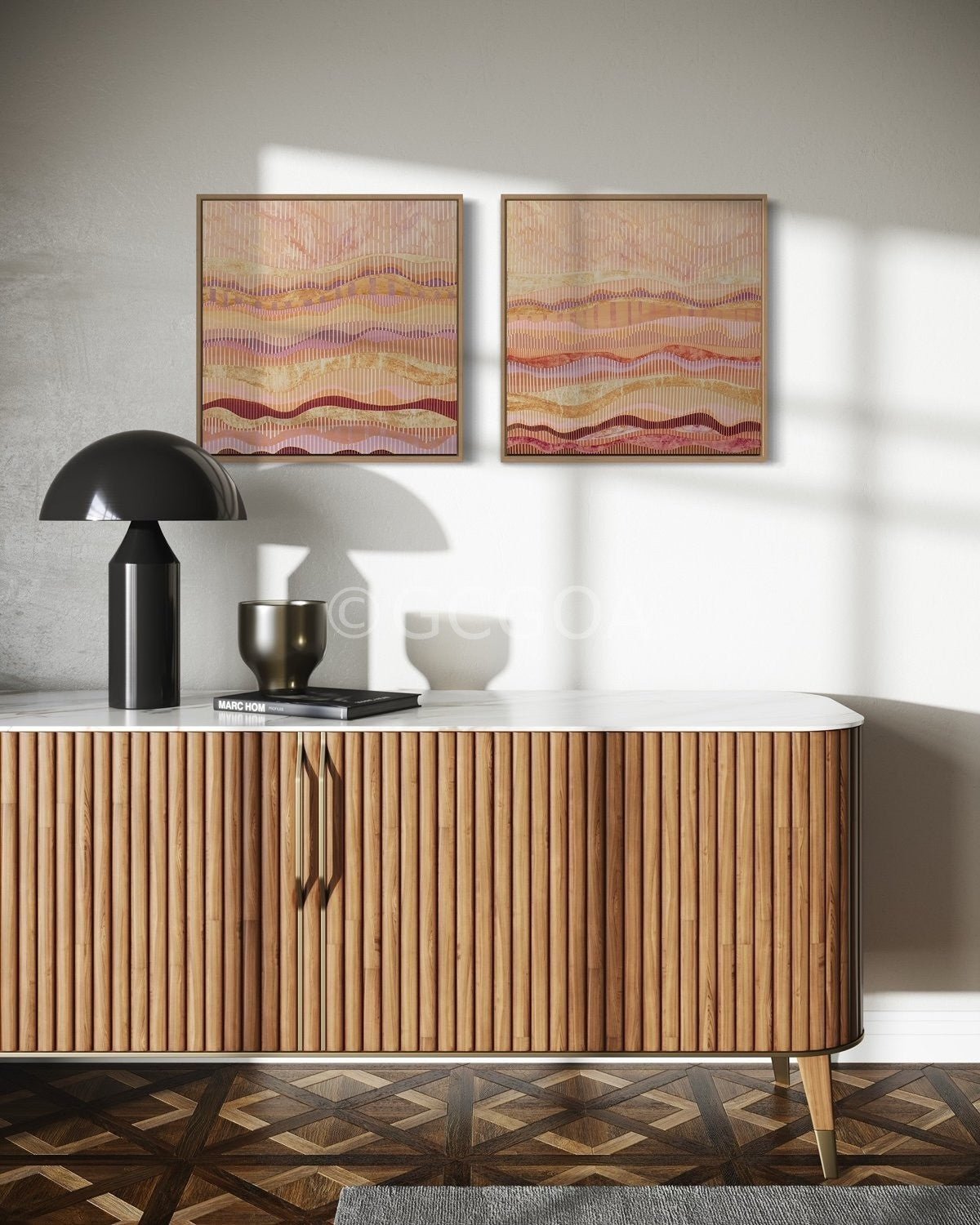Sunset Glow - Original Art - Gold Coast Gallery Of ArtDebra Duffy