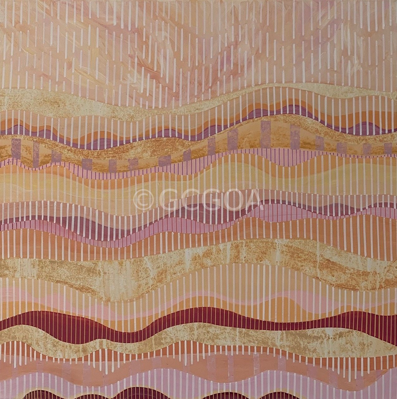 Sunset Glow - Original Art - Gold Coast Gallery Of ArtDebra Duffy