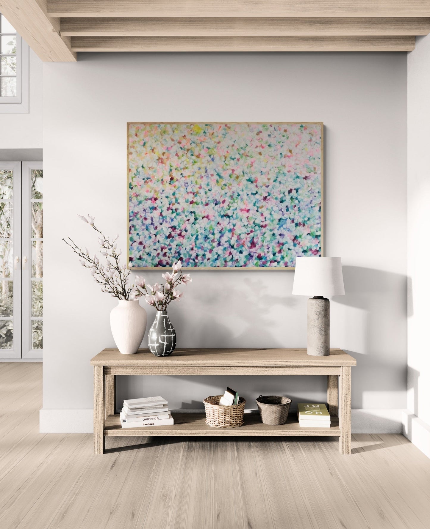 Sunset through the Garden - Gold Coast Gallery Of ArtKatherine Spiller