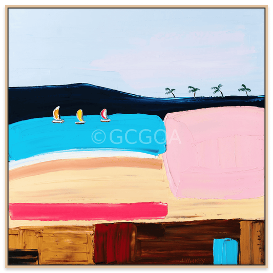 Sunshine and Sand - Fine Art Print - Gold Coast Gallery Of ArtAngela Hawkey