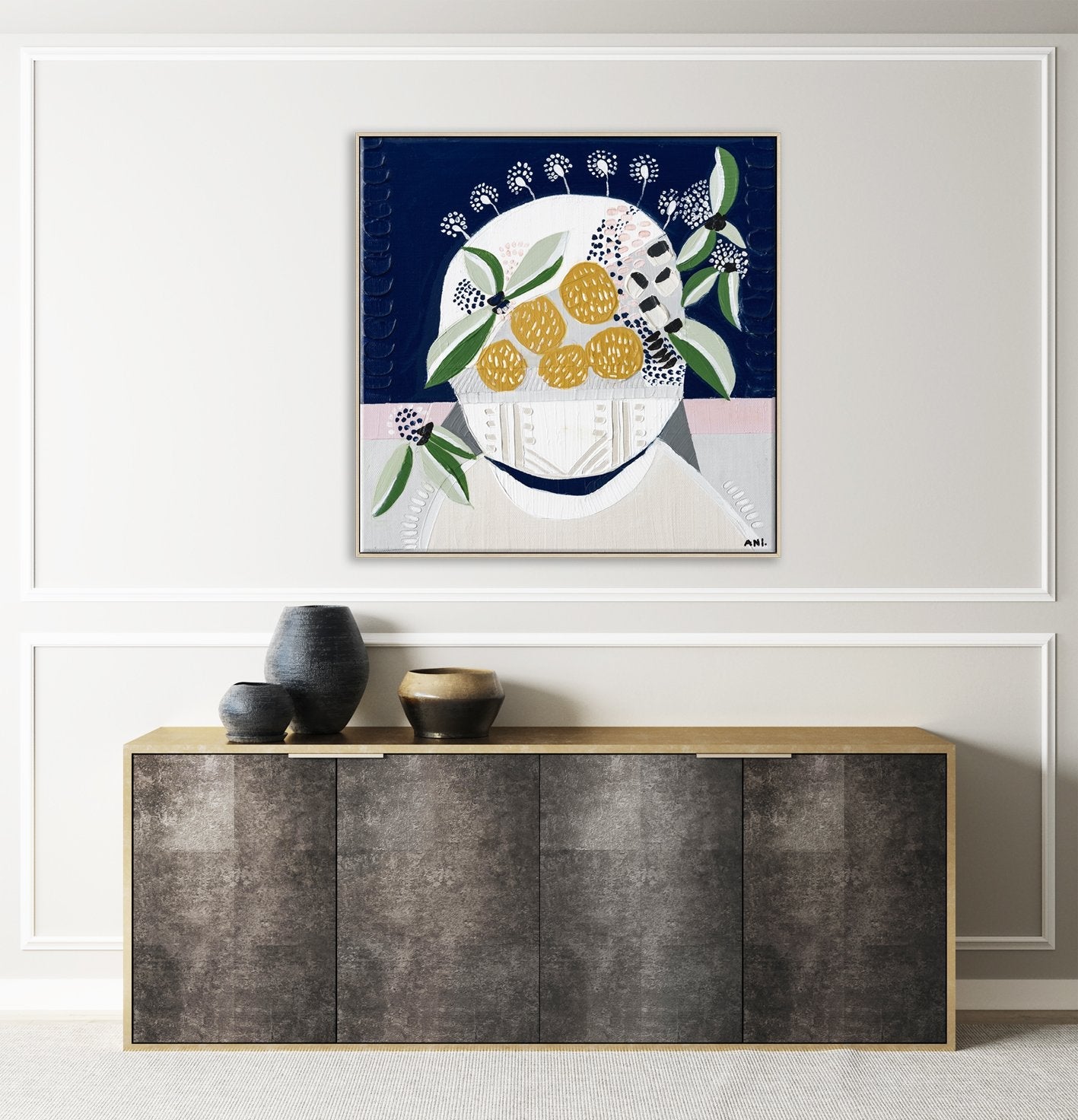Sunshine Blossom Original Painting by Ani Ipradjian - Gold Coast Gallery Of ArtAni Ipradjian