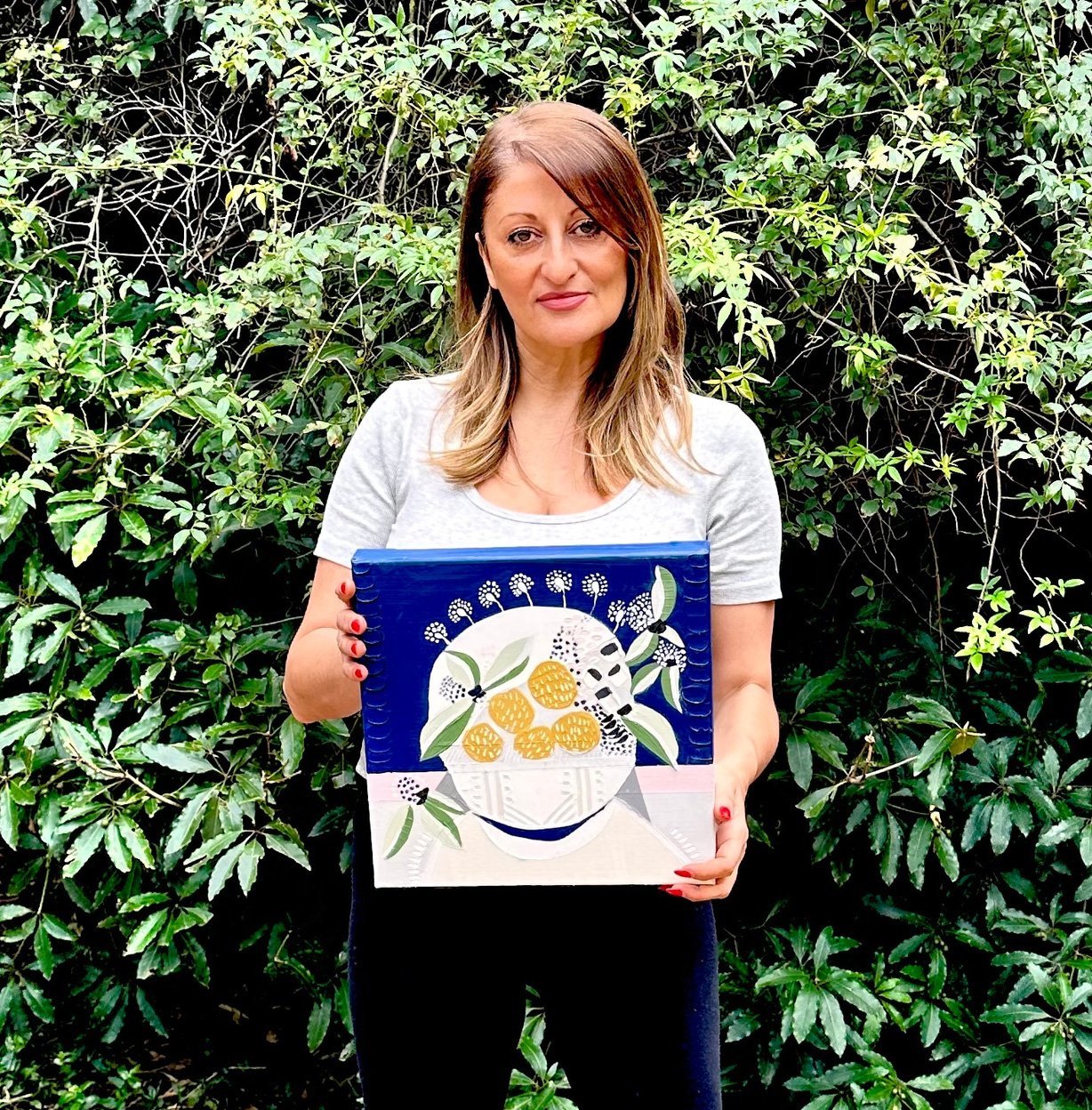 Sunshine Blossom Original Painting by Ani Ipradjian - Gold Coast Gallery Of ArtAni Ipradjian