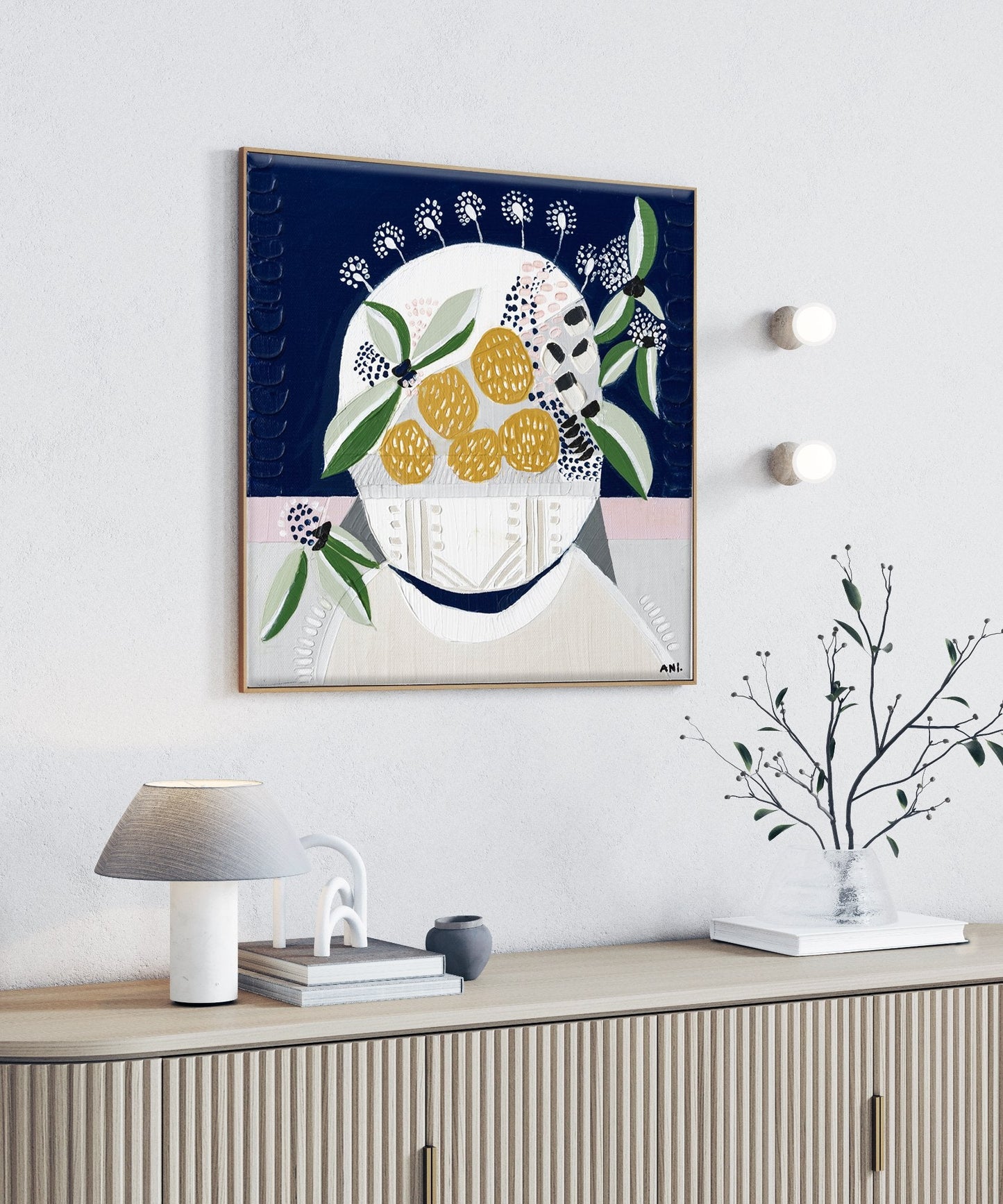 Sunshine Blossom Original Painting by Ani Ipradjian - Gold Coast Gallery Of ArtAni Ipradjian