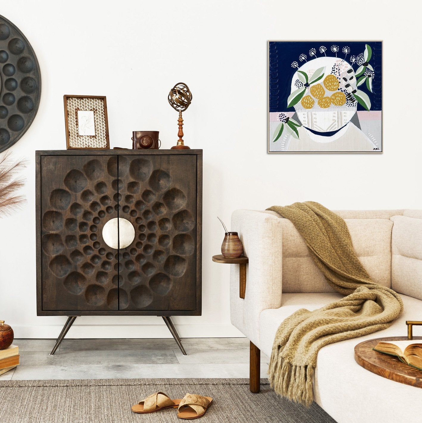 Sunshine Blossom Original Painting by Ani Ipradjian - Gold Coast Gallery Of ArtAni Ipradjian