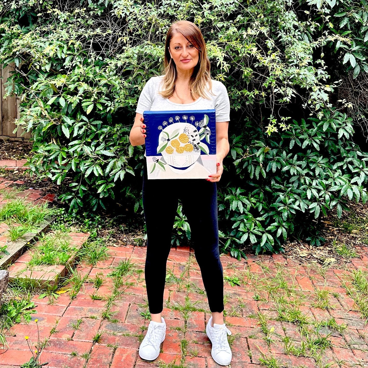 Sunshine Blossom Original Painting by Ani Ipradjian - Gold Coast Gallery Of ArtAni Ipradjian