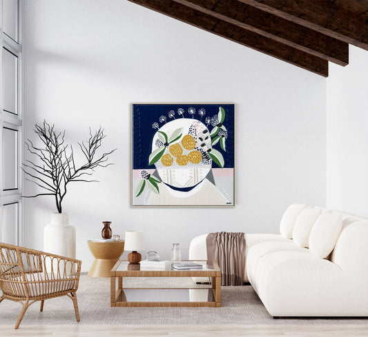 Sunshine Blossom Original Painting by Ani Ipradjian - Gold Coast Gallery Of ArtAni Ipradjian