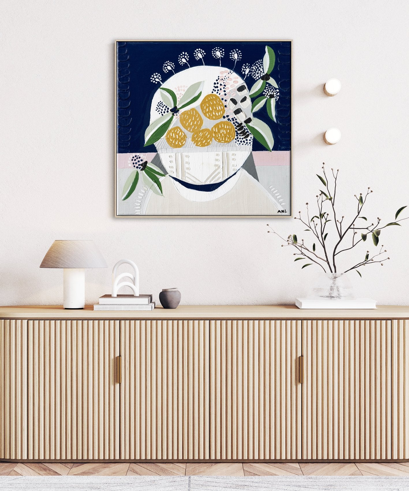 Sunshine Blossom Original Painting by Ani Ipradjian - Gold Coast Gallery Of ArtAni Ipradjian