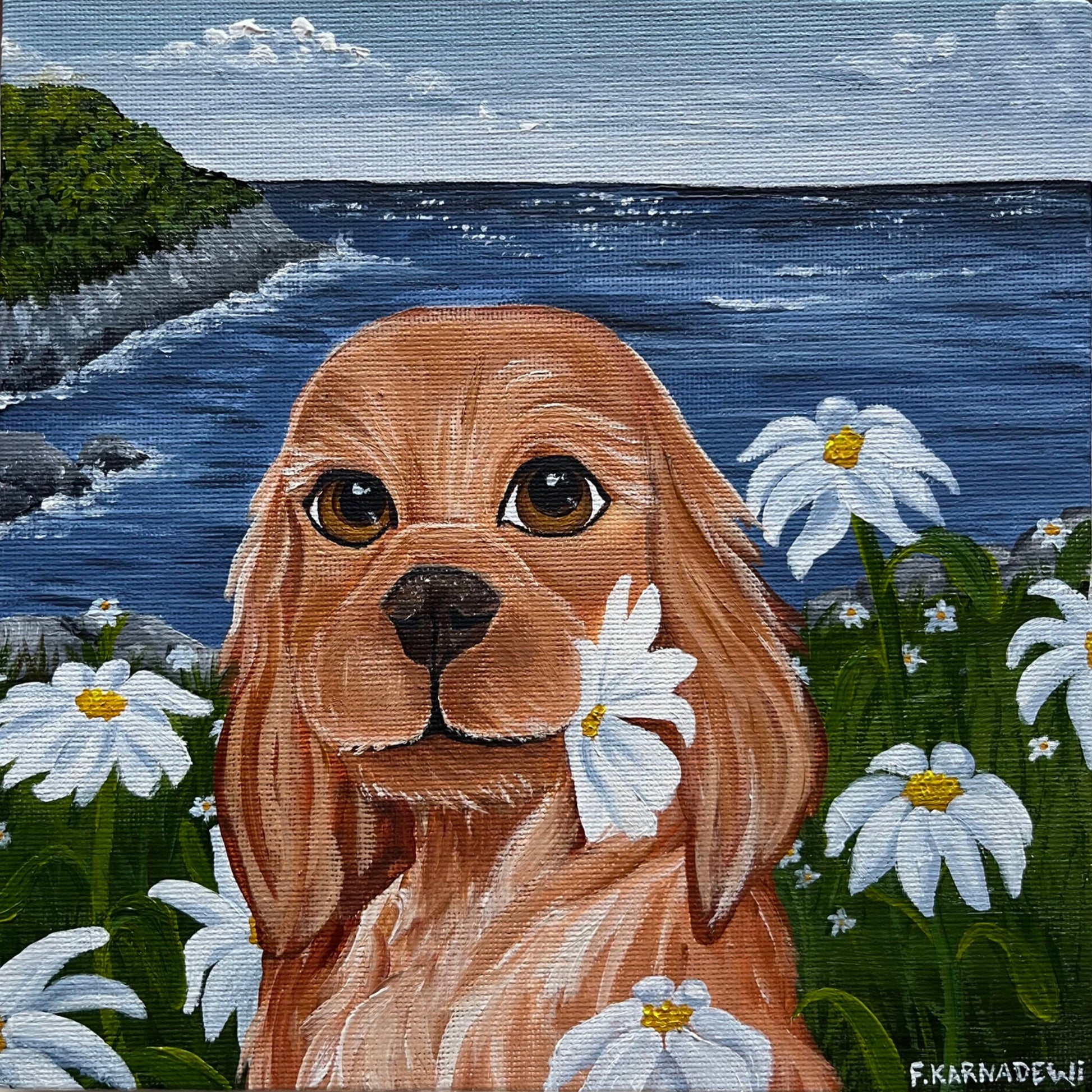 Sweet Daisy - Gold Coast Gallery Of ArtFika Karnadewi