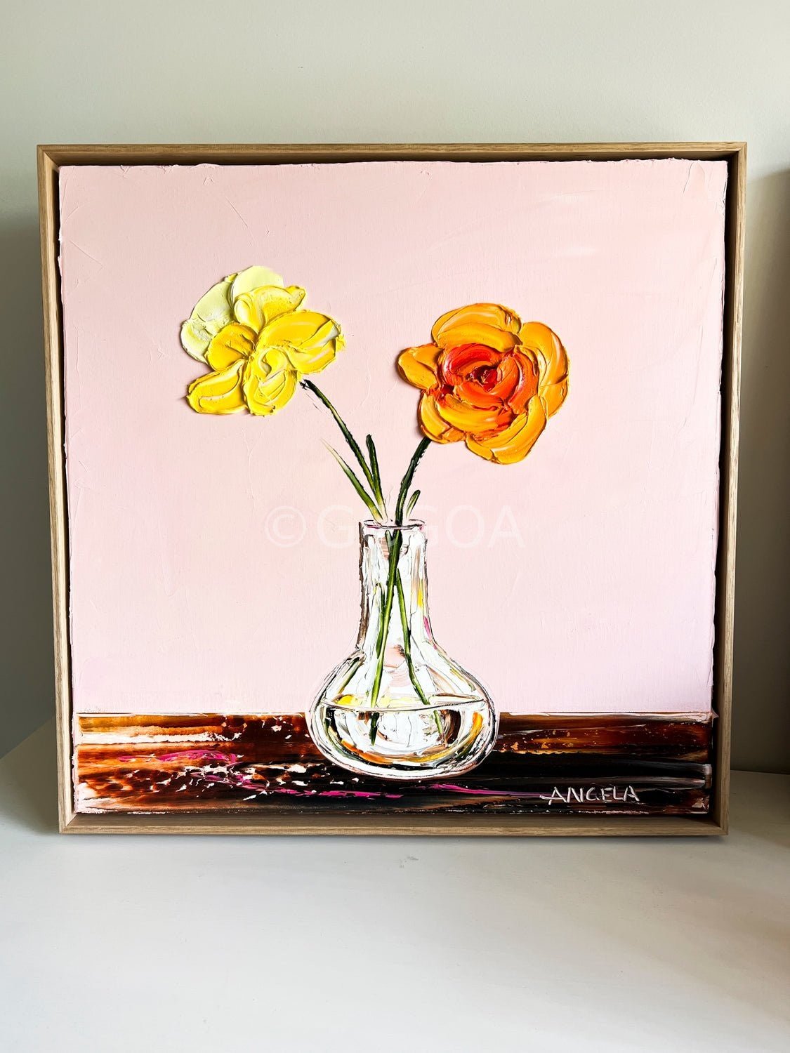 Sweet Duo - Original Art - Gold Coast Gallery Of ArtAngela Hawkey