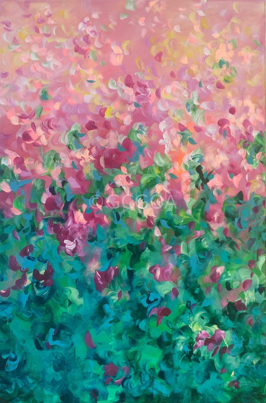 Sweet Pea Climb - Gold Coast Gallery Of ArtKatherine Spiller