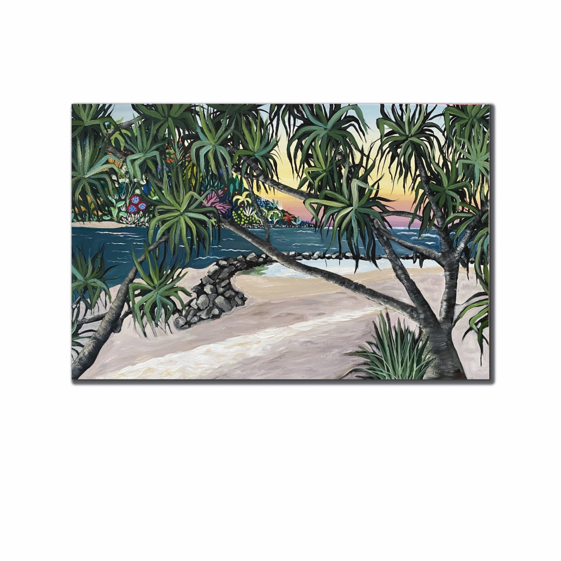 Tallebudgera Sunset - Gold Coast Gallery Of ArtDaniela Fowler Art