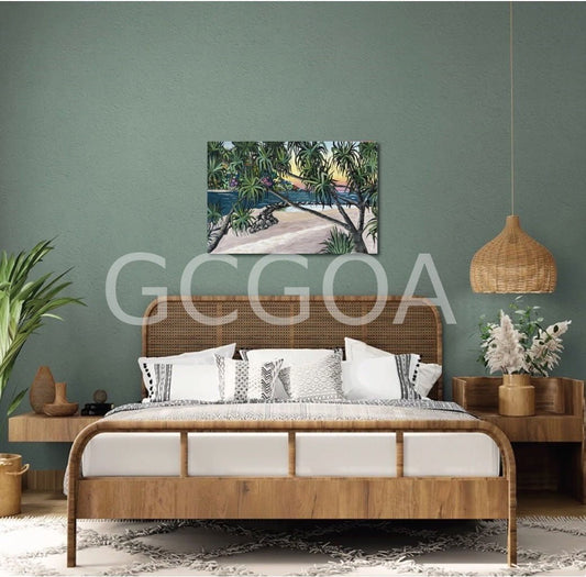 Tallebudgera Sunset - Gold Coast Gallery Of ArtDaniela Fowler Art