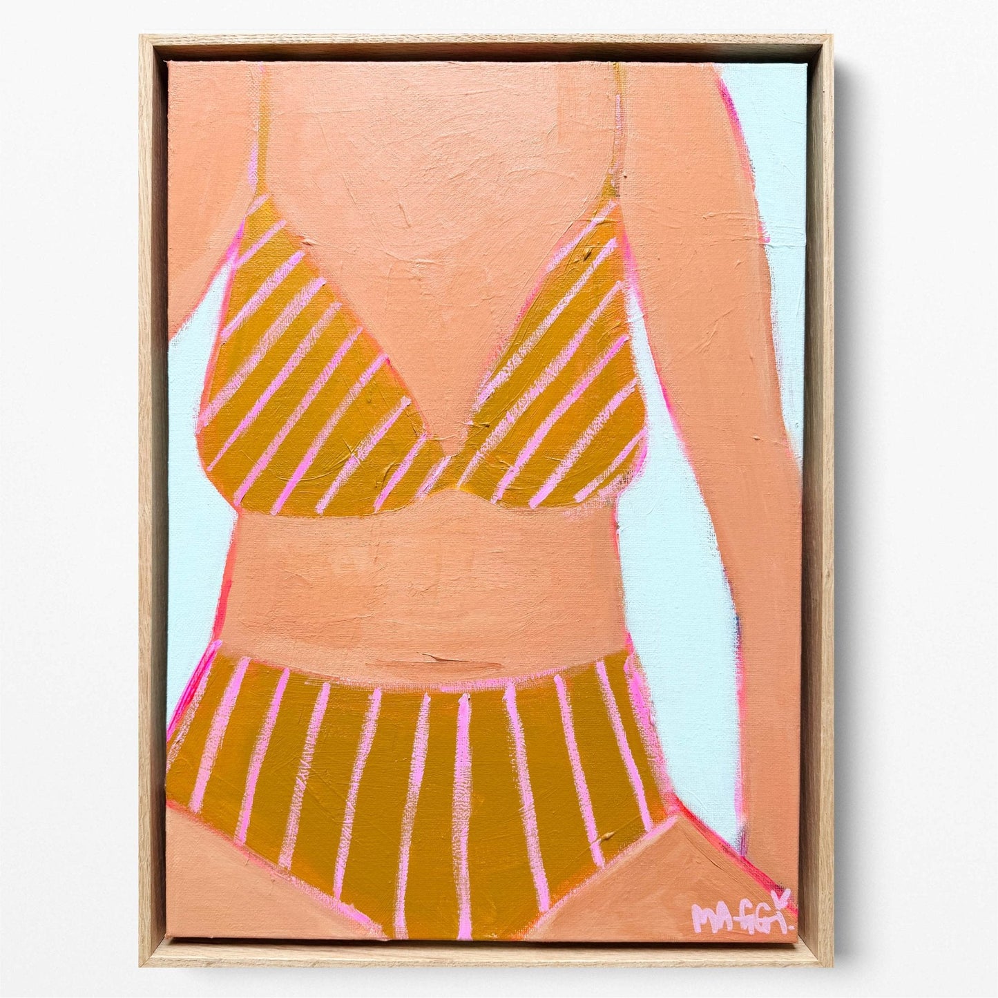 Tamarama Beach Bather - Gold Coast Gallery Of ArtMaggi Mcdonald