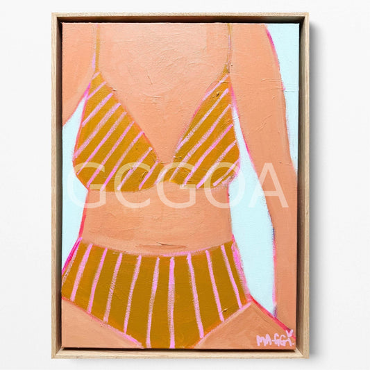 Tamarama Beach Bather - Gold Coast Gallery Of ArtMaggi Mcdonald