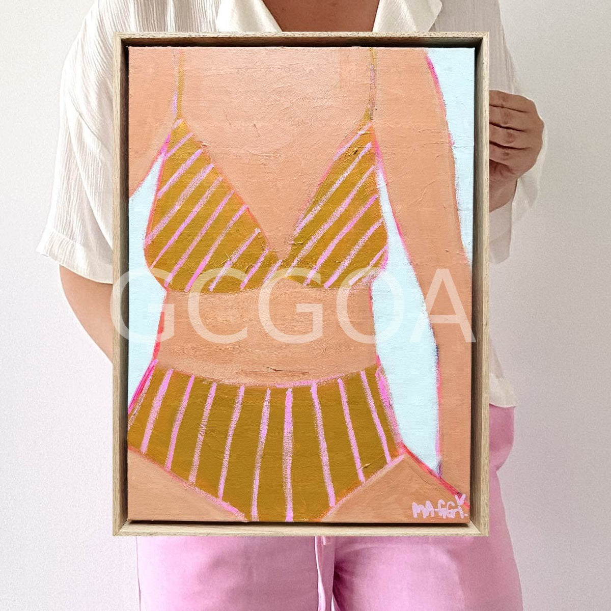 Tamarama Beach Bather - Gold Coast Gallery Of ArtMaggi Mcdonald
