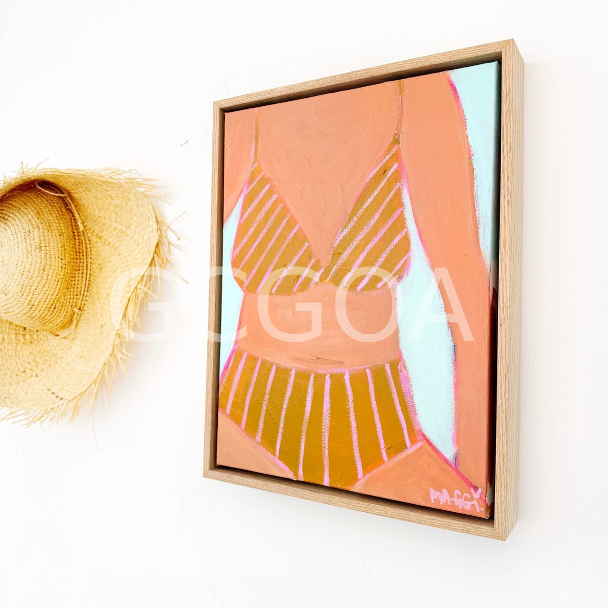 Tamarama Beach Bather - Gold Coast Gallery Of ArtMaggi Mcdonald