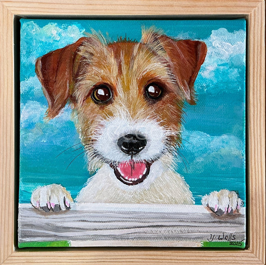 Terence the terrier- Original Art - Gold Coast Gallery Of ArtYvonne Wells