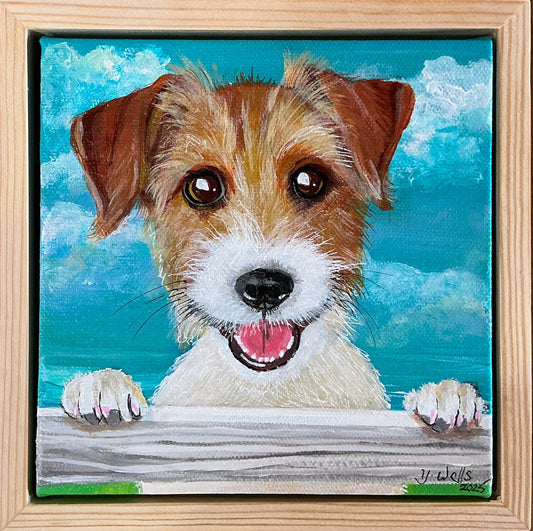 Terence the terrier - Original Art - Gold Coast Gallery Of ArtYvonne Wells
