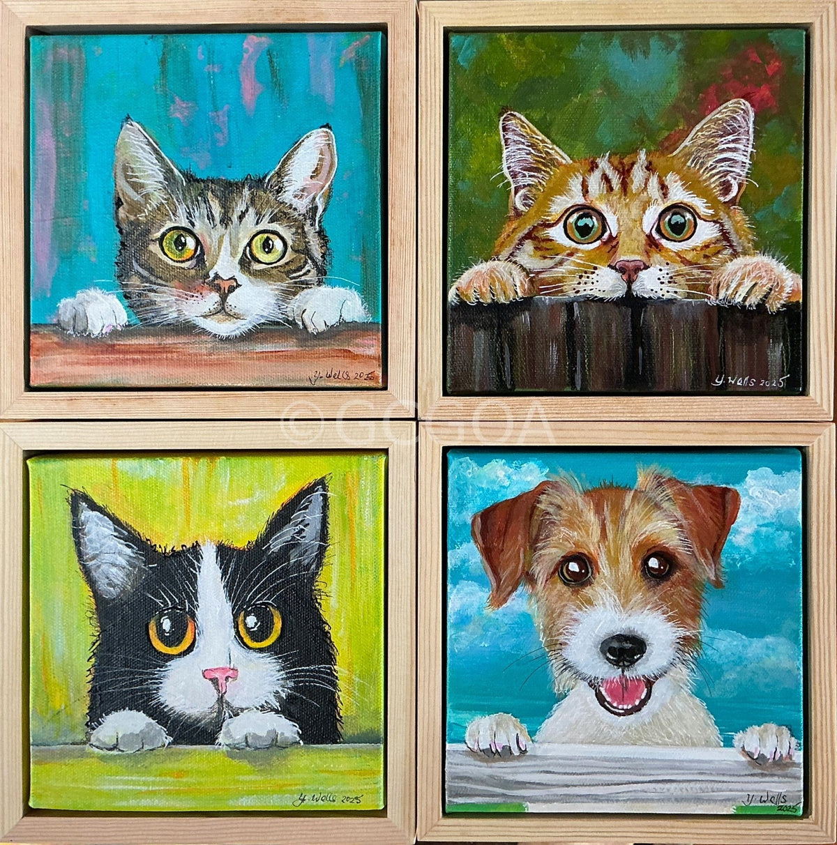 Terence the terrier- Original Art - Gold Coast Gallery Of ArtYvonne Wells