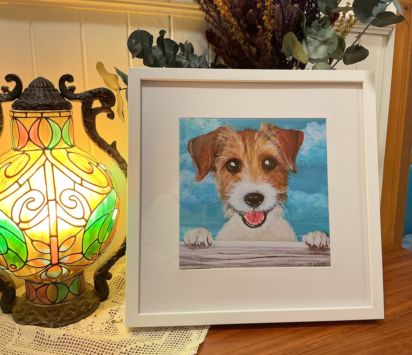 Terence the terrier - Original Art - Gold Coast Gallery Of ArtYvonne Wells
