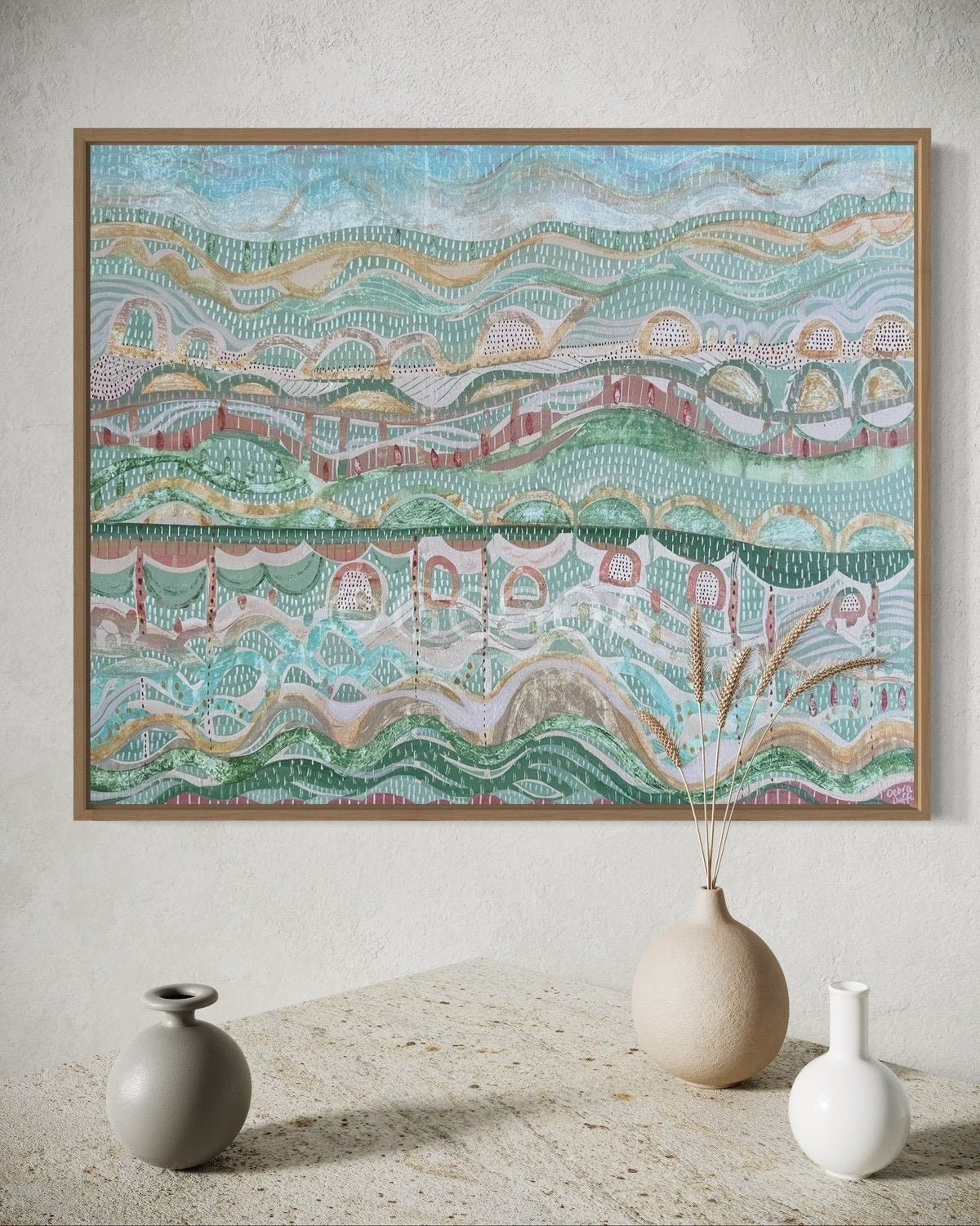 Terra Flow - Gold Coast Gallery Of ArtDebra Duffy