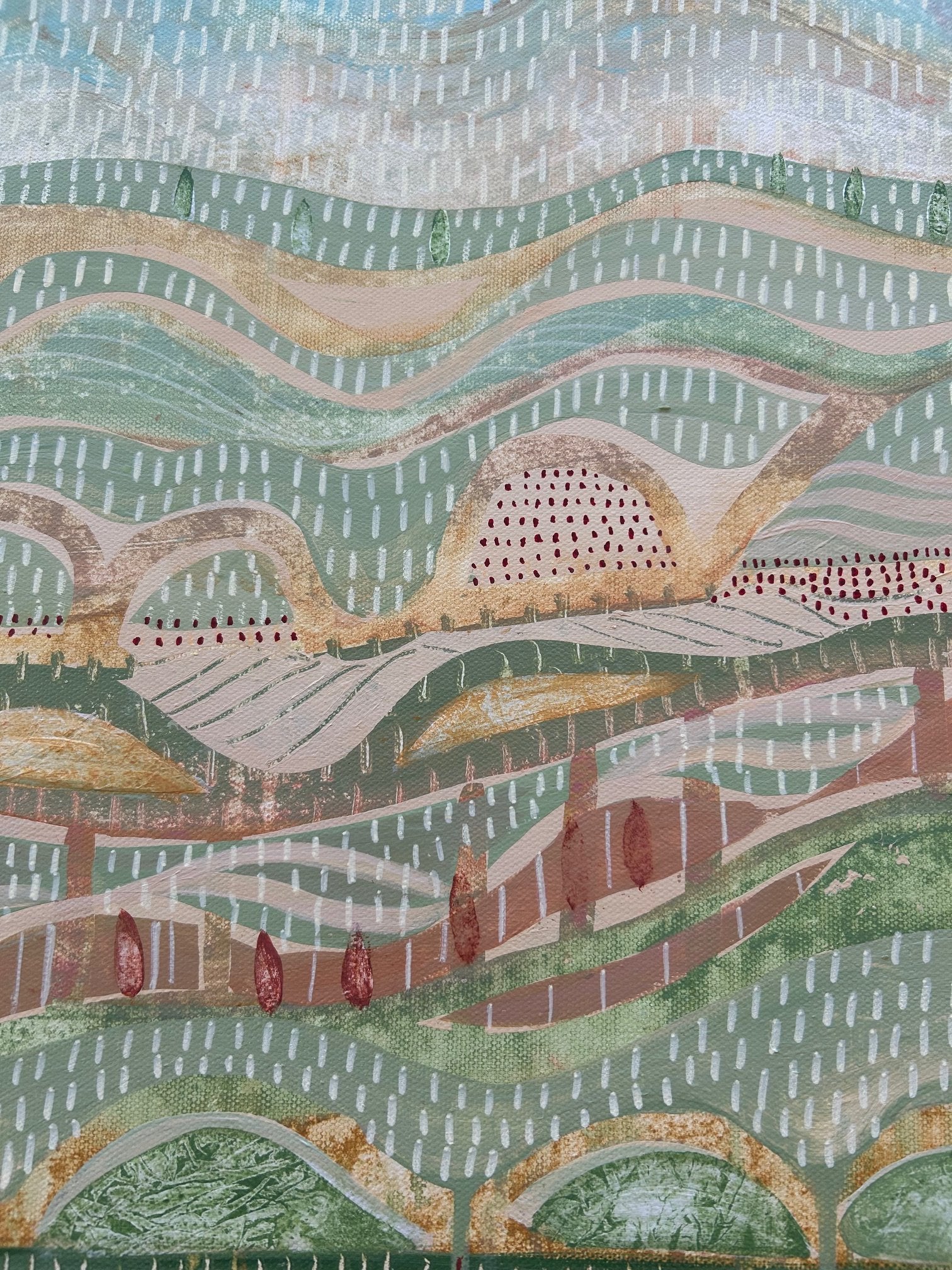 Terra Flow - Gold Coast Gallery Of ArtDebra Duffy