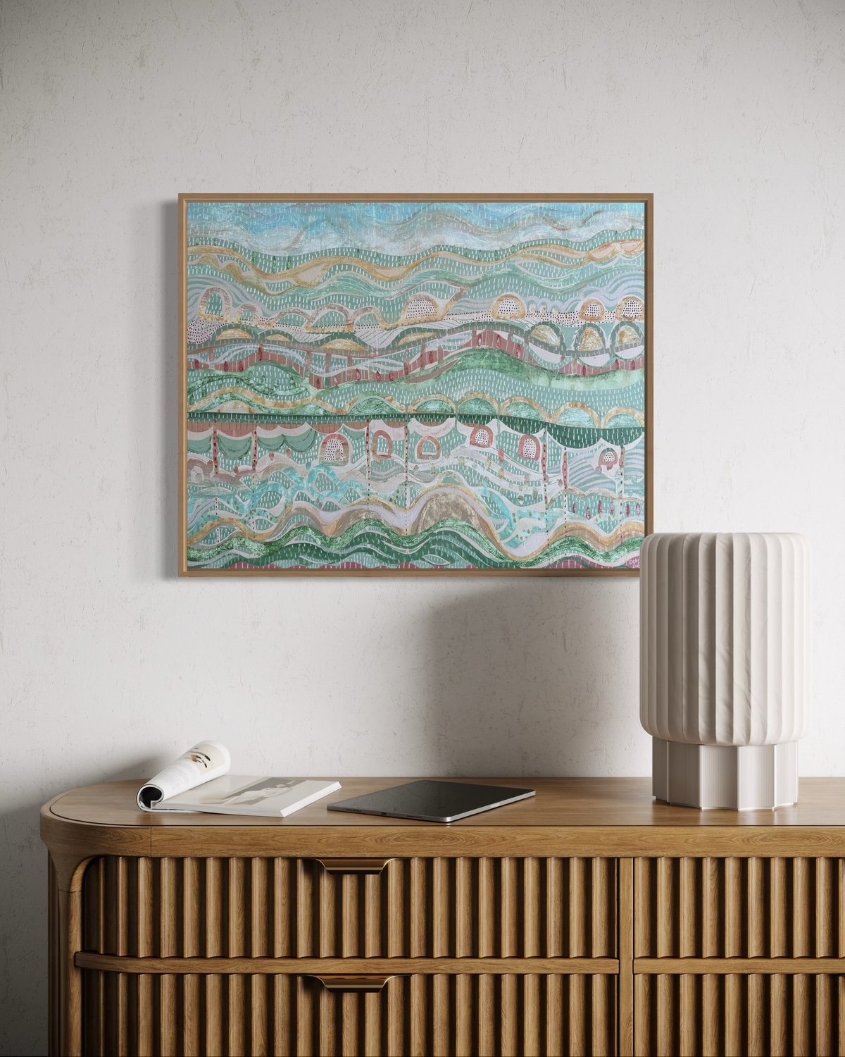 Terra Flow - Gold Coast Gallery Of ArtDebra Duffy