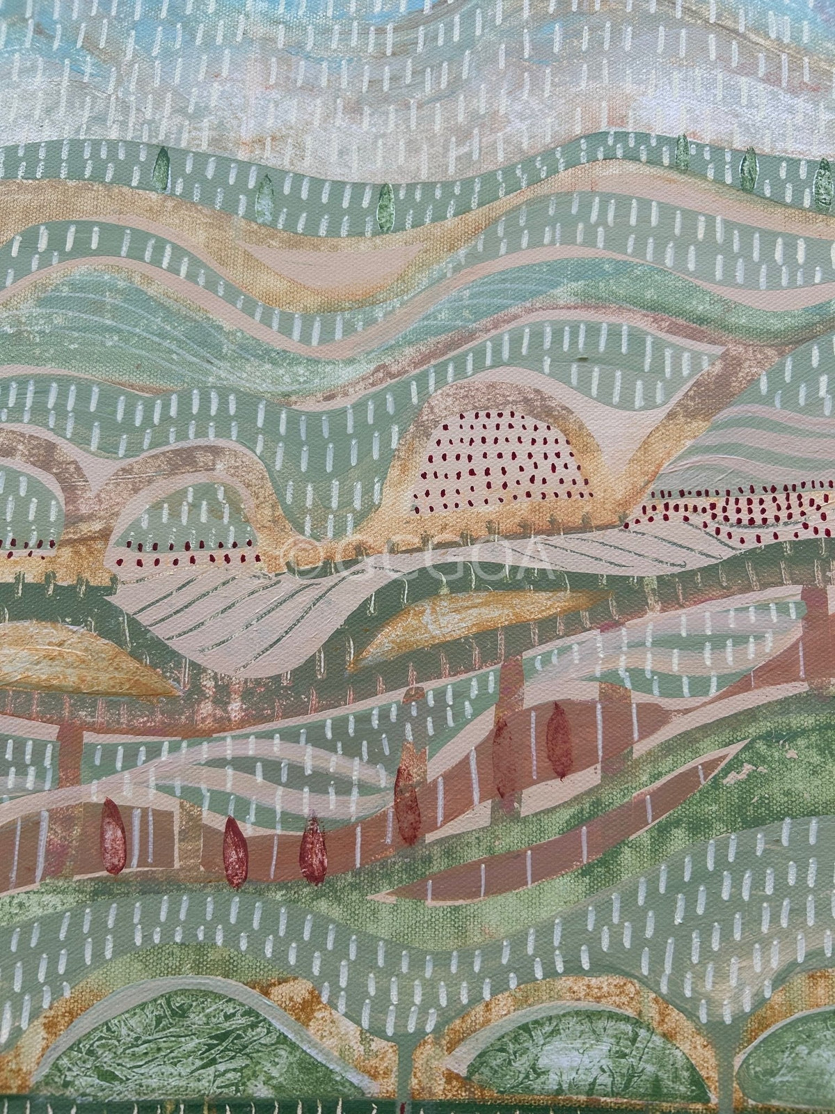Terra Flow - Gold Coast Gallery Of ArtDebra Duffy
