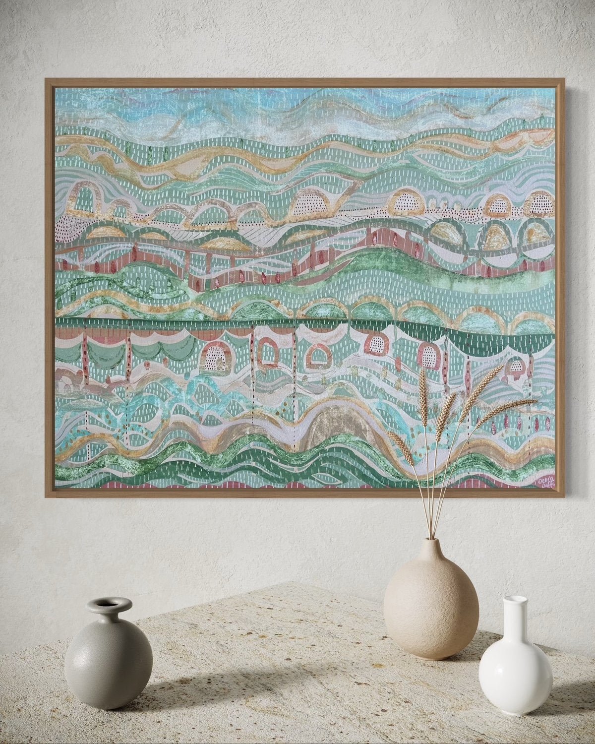 Terra Flow - Gold Coast Gallery Of ArtDebra Duffy