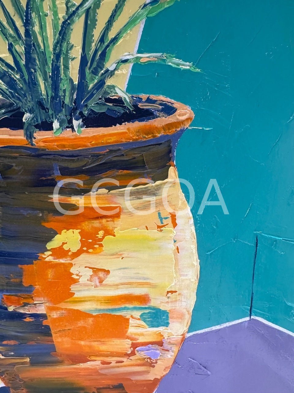 Terracotta Pot and Shadows - Gold Coast Gallery Of ArtHilly Coufreur