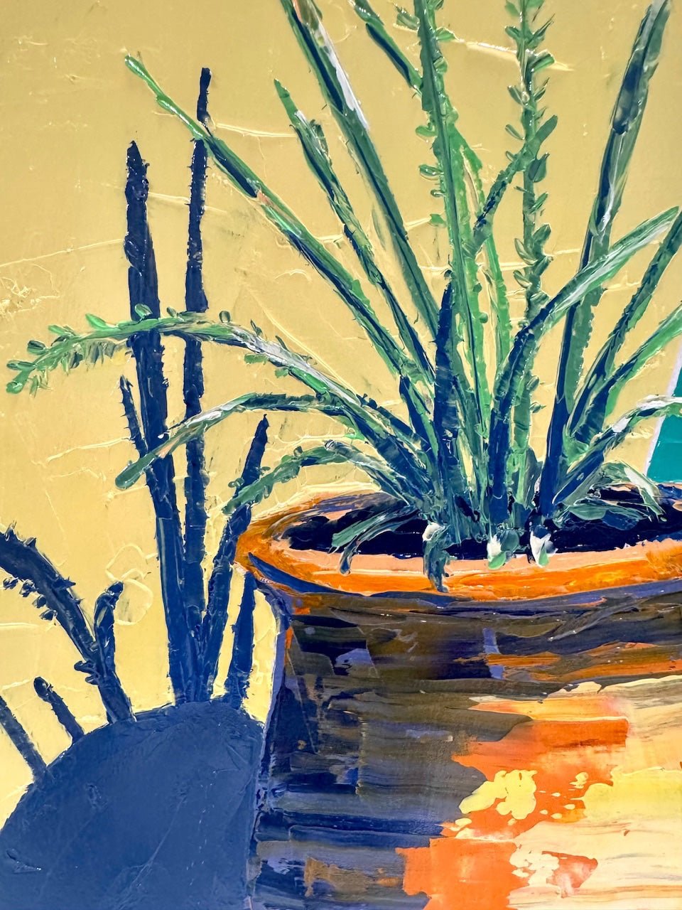 Terracotta Pot and Shadows - Gold Coast Gallery Of ArtHilly Coufreur