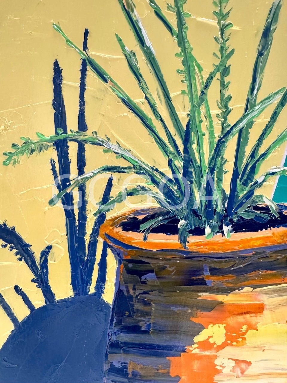 Terracotta Pot and Shadows - Gold Coast Gallery Of ArtHilly Coufreur