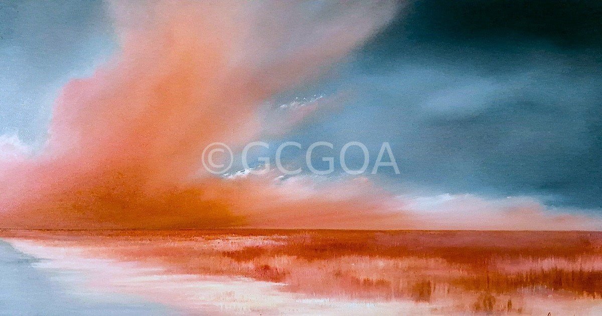 Thargomindah : Road Into Silence - Gold Coast Gallery Of ArtLucinda Leveille