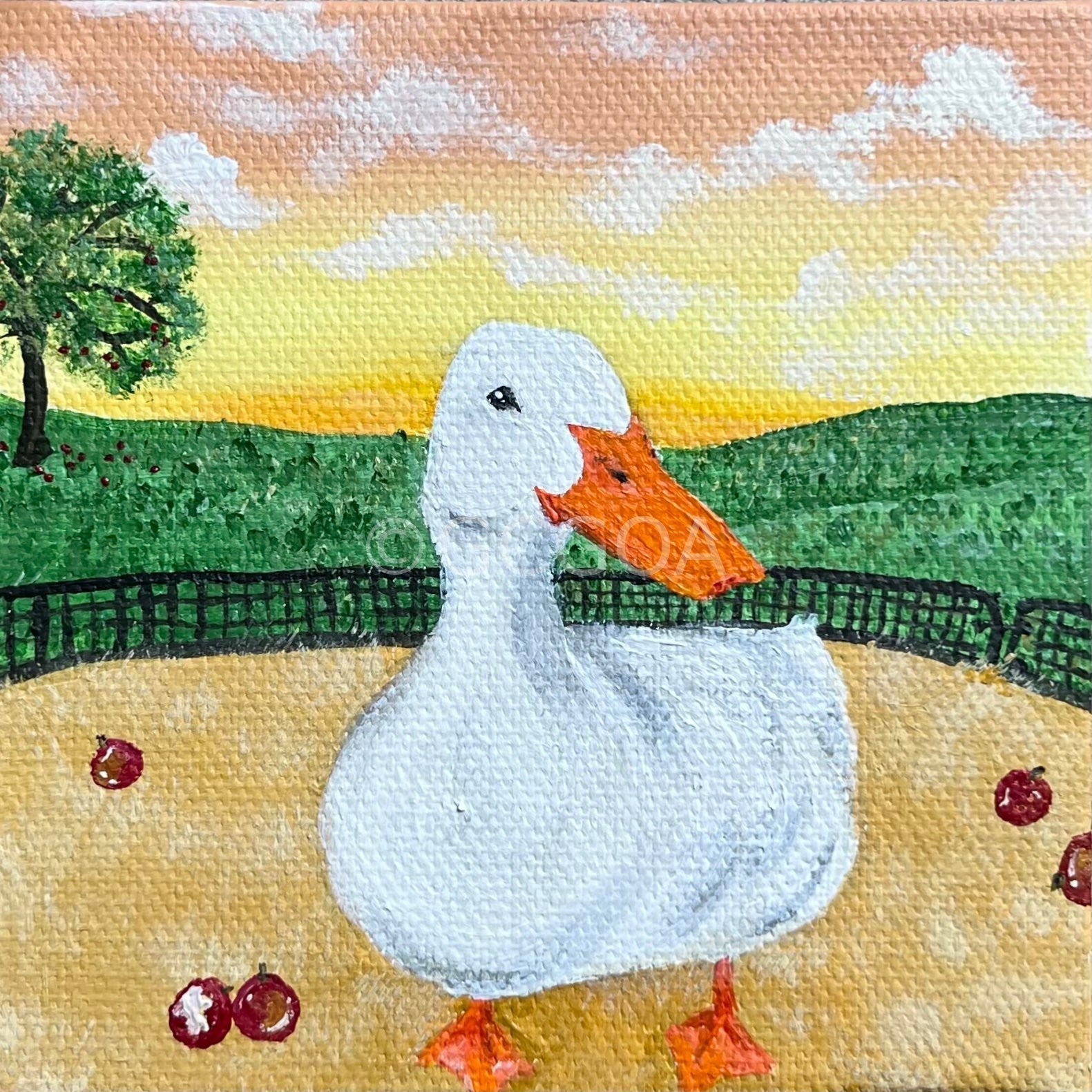The Apple Tree - Original Art - Gold Coast Gallery Of ArtFika Karnadewi