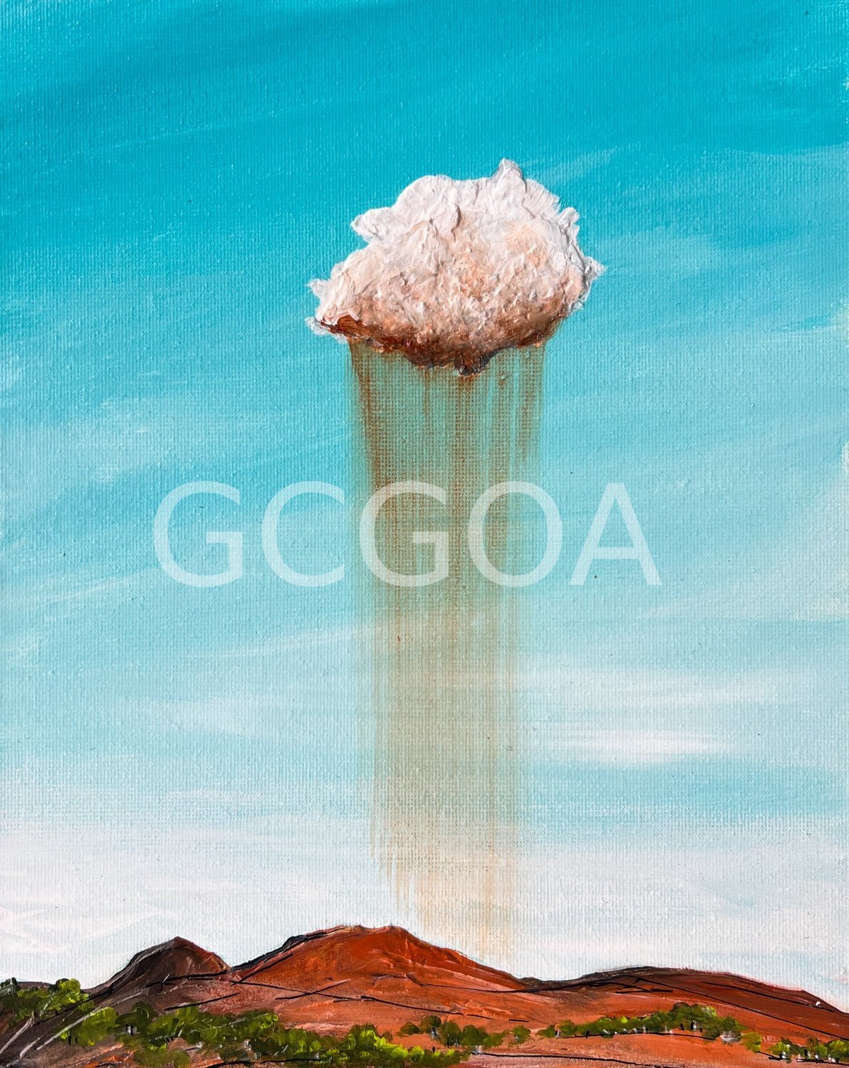 The Cloud That Cried - Gold Coast Gallery Of ArtTania Chanter