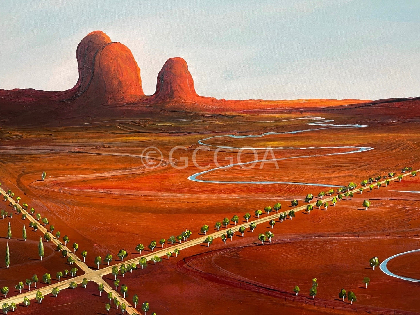 The Crossroads Within - Original Art - Gold Coast Gallery Of ArtTania Chanter
