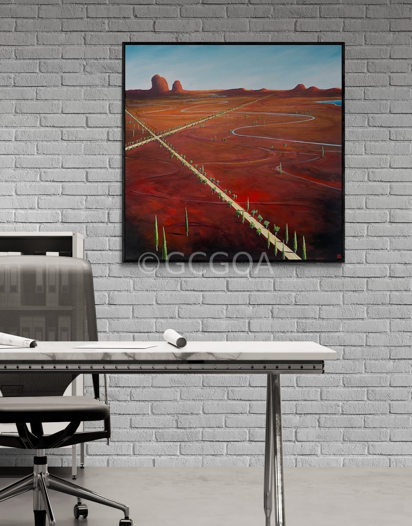 The Crossroads Within - Original Art - Gold Coast Gallery Of ArtTania Chanter