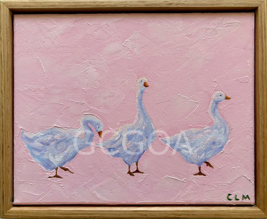 The Feathered Trio - Gold Coast Gallery Of ArtCharlotte Moore