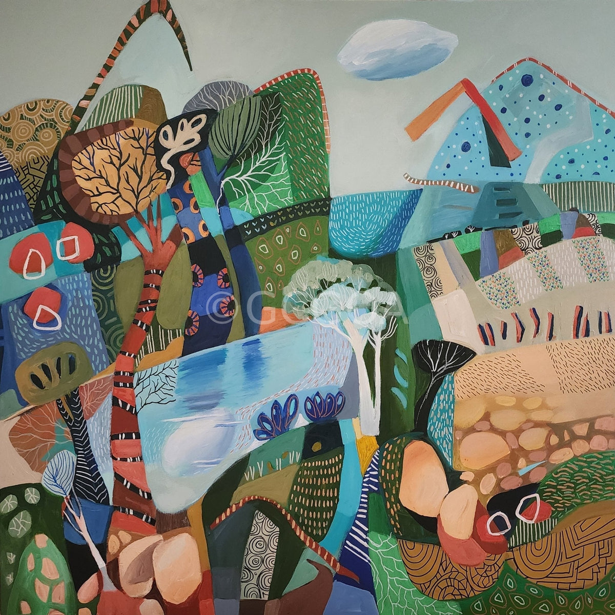 The Floating Cloud - Gold Coast Gallery Of ArtSusan Trudinger