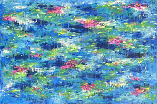The French Pond - Original Art - Gold Coast Gallery Of ArtBelinda Nadwie