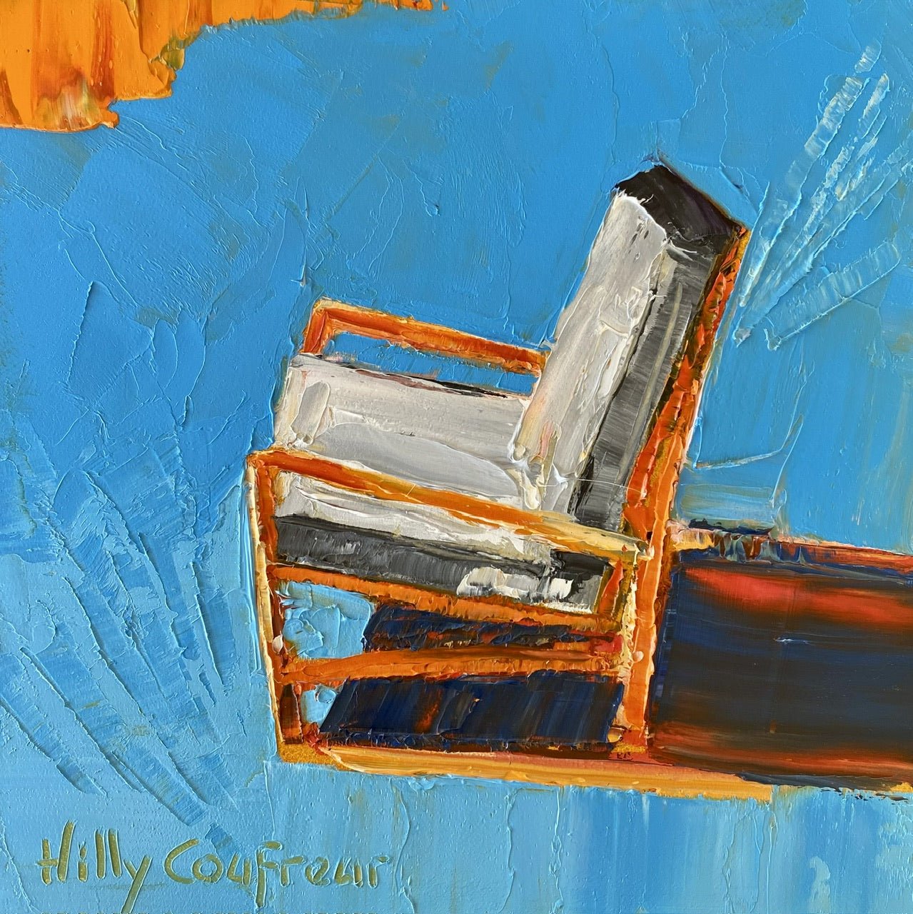 The Garden Chair - Plein Air - Gold Coast Gallery Of ArtHilly Coufreur