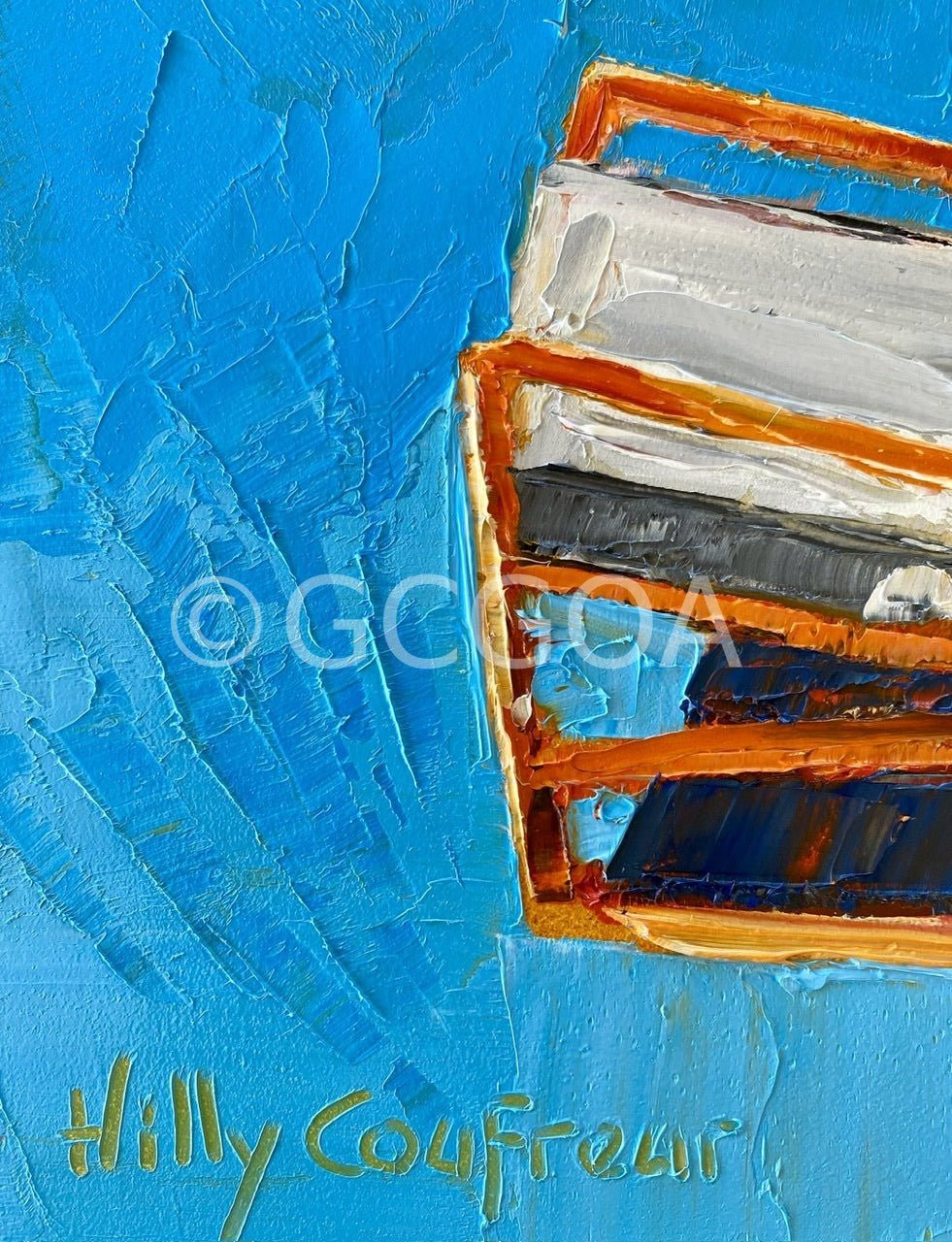 The Garden Chair - Plein Air - Gold Coast Gallery Of ArtHilly Coufreur