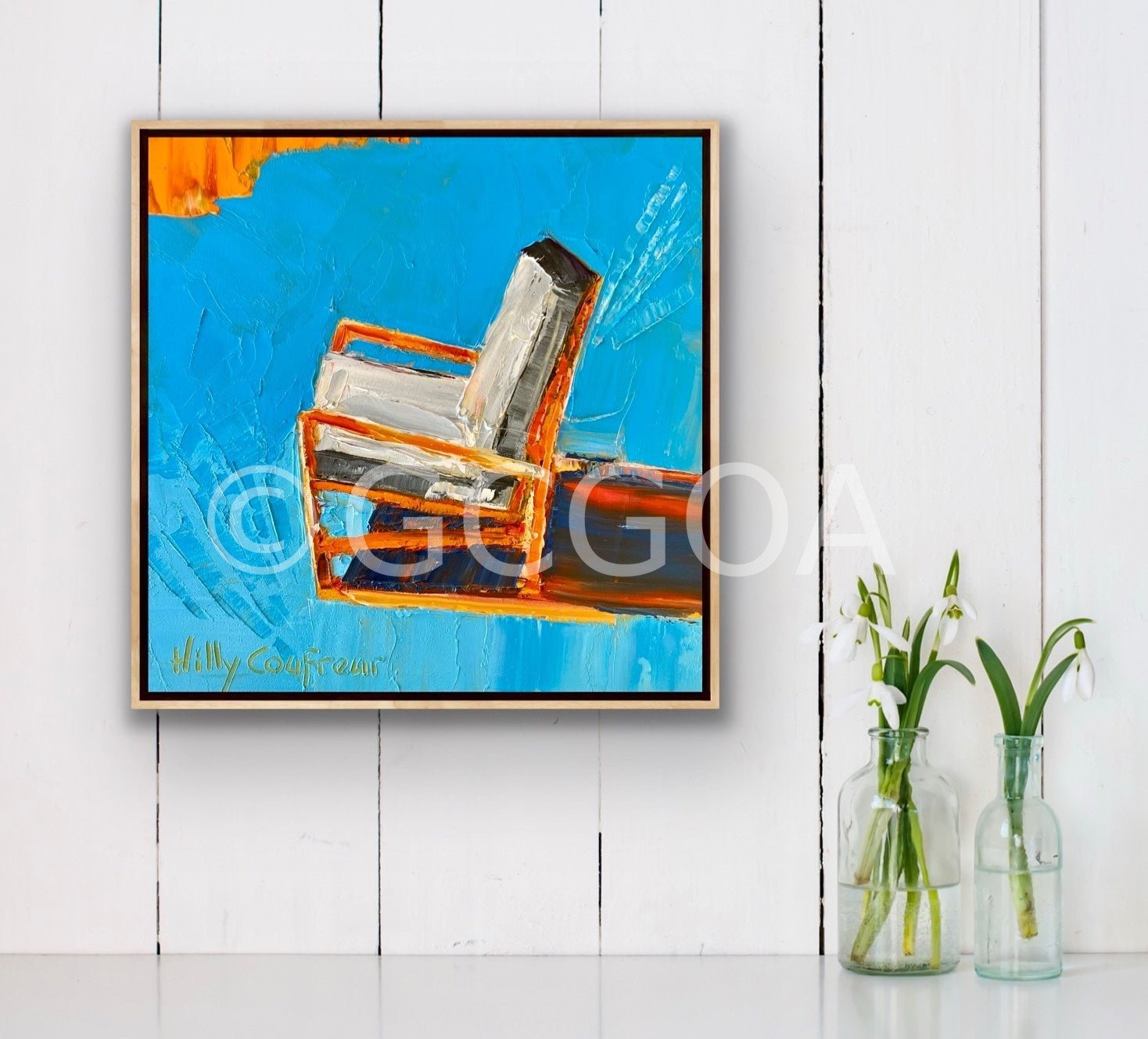 The Garden Chair - Plein Air - Gold Coast Gallery Of ArtHilly Coufreur