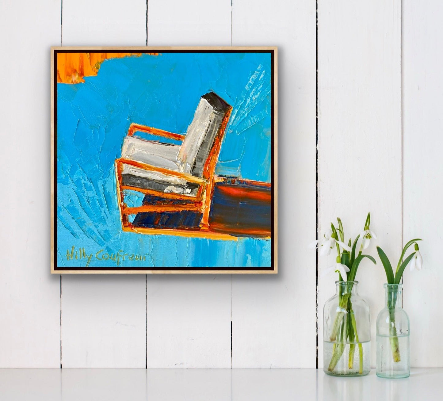 The Garden Chair - Plein Air - Gold Coast Gallery Of ArtHilly Coufreur