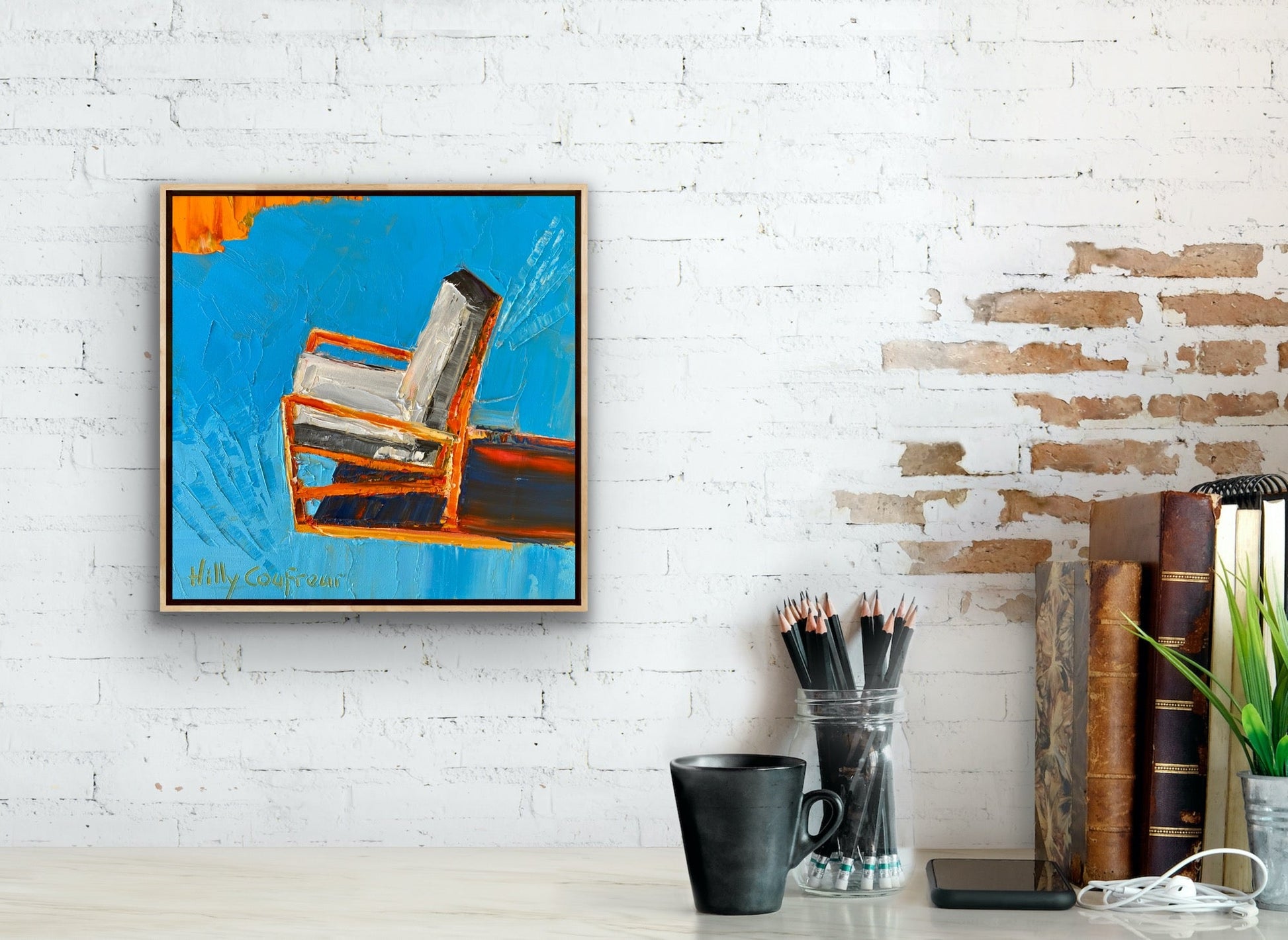 The Garden Chair - Plein Air - Gold Coast Gallery Of ArtHilly Coufreur