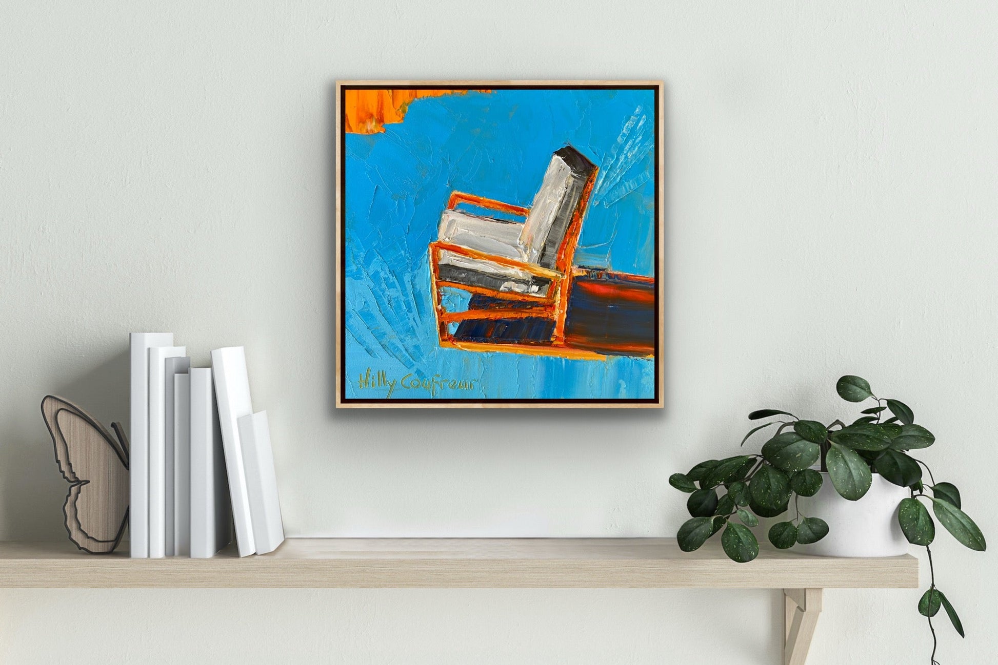 The Garden Chair - Plein Air - Gold Coast Gallery Of ArtHilly Coufreur