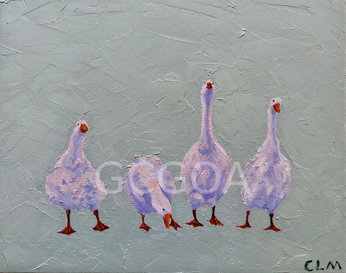 The Geese Quartet - Gold Coast Gallery Of ArtCharlotte Moore