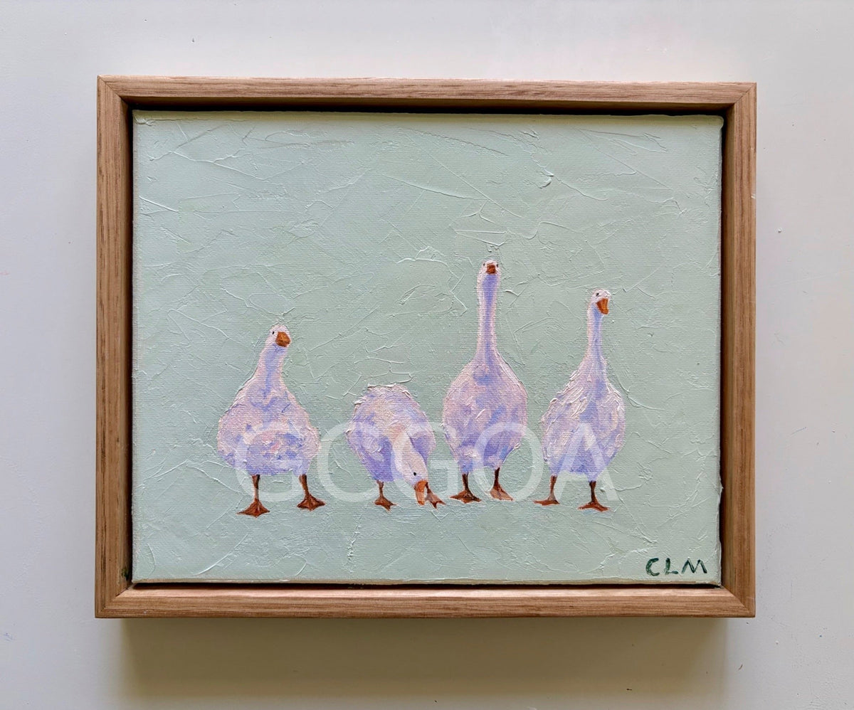 The Geese Quartet - Gold Coast Gallery Of ArtCharlotte Moore