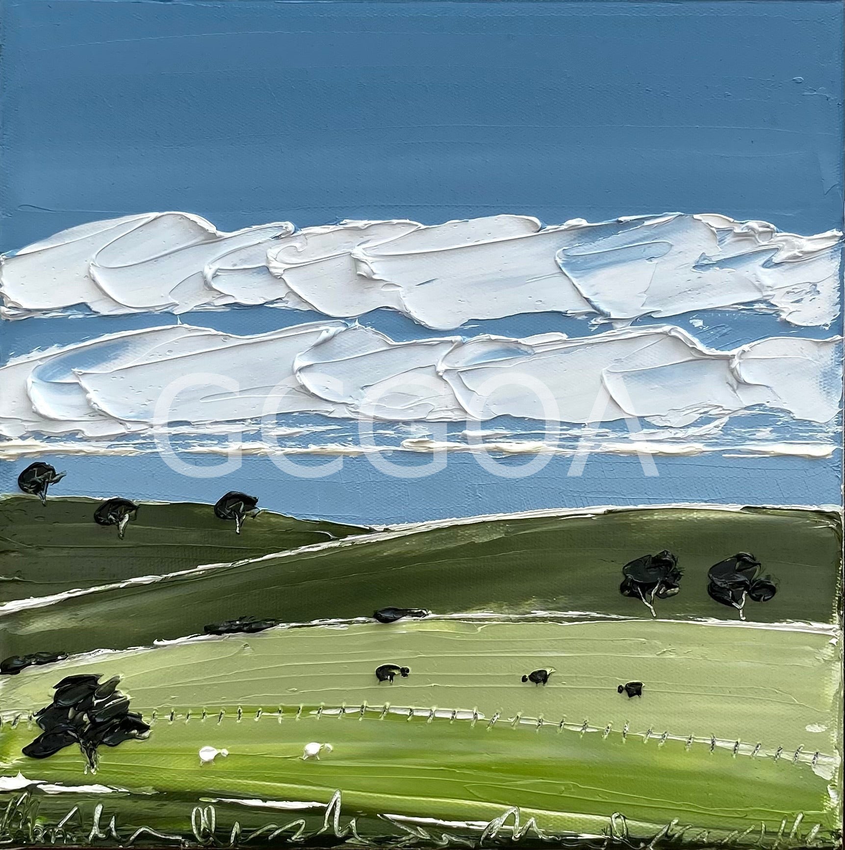 The Good Days In The Country - Gold Coast Gallery Of ArtJustine Bartie